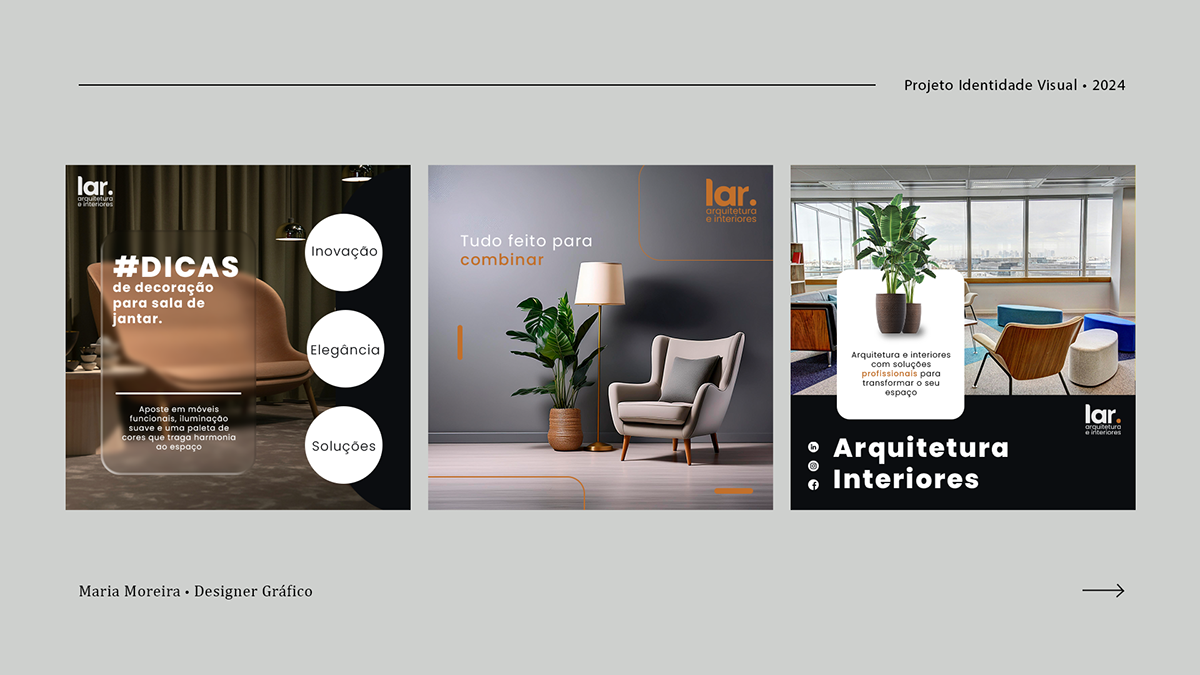Lar Arquitetura - Projeto de Identidade Visual por Kolora (Imagem 10)